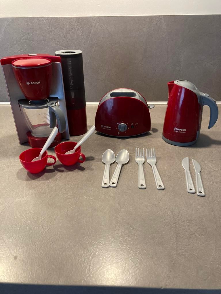 Kinder keuken servies/speelgoed, Ophalen of Verzenden, Zo goed als nieuw, Kunststof, Speelkeuken-accessoire