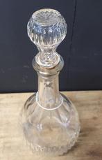 1310 vintage glazen karaf decanteerfles wijnfles fles swiet, Ophalen of Verzenden