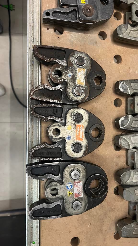 Persbekken set U 16-25 mm uponor /wavin, Ophalen of Verzenden, Nieuw