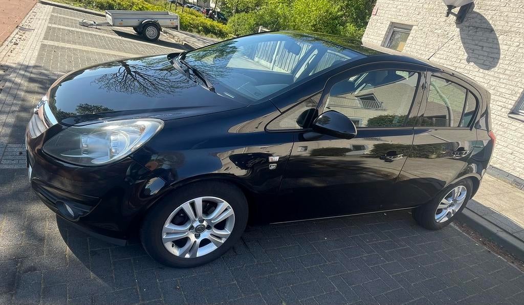 Opel Corsa 1.3 Cdti 70KW 5D 2010 Zwart, Voorwielaandrijving, Euro 5, Zwart, Zwart