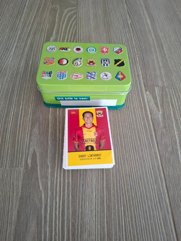 Nieuw voetbalplaatjes Eredivisie & bewaarblik, Verzamelen, Plus, Verzenden