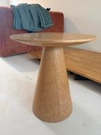 Houten bijzettafel - Rond (Kwantum), Minder dan 55 cm, Gebruikt, Rond, Hout