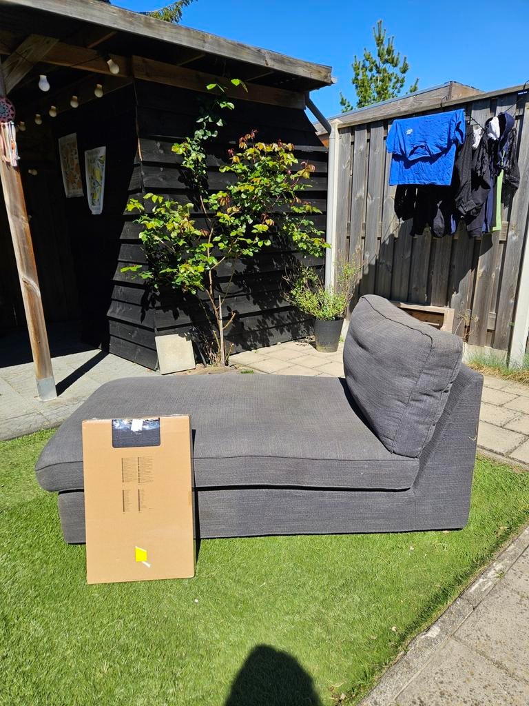 Kivik chaise longue met nieuwe hoezen, Huis en Inrichting, Banken | Sofa's en Chaises Longues, Ophalen, Gebruikt, Eenpersoons
