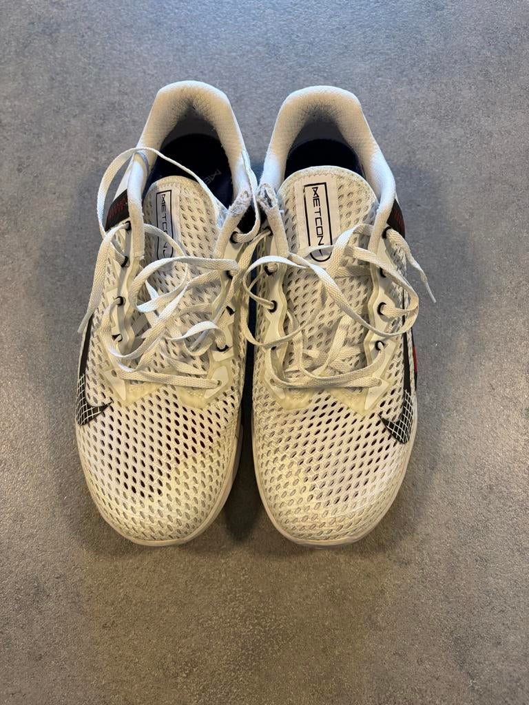 Nike Metcon trainingsschoenen - Maat 44,5 - Goede staat, Wit, Maat 42/44 (L), Ophalen of Verzenden, Fitness of Aerobics