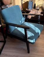 Fauteuil Ekenäset Kelinge grijsturkoois ribfluweel IKEA, Huis en Inrichting, Fauteuils, Ophalen, Scandinavisch hout met stoffen zitting en rugleuning