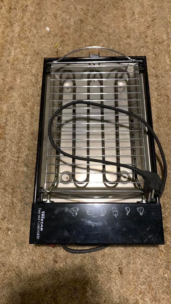 Barbecue, Tuin en Terras, Elektrische barbecues, Ophalen, Zo goed als nieuw