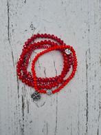 BIBA rode kralenarmbandjes 3 euro pst nieuw, Kunststof of Plastic, Nieuw, Ophalen of Verzenden, Met bedels of kralen