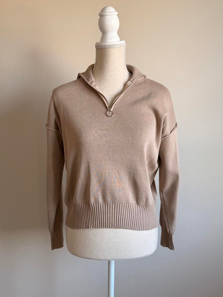 Paris et moi trui met rits - One Size, Ophalen of Verzenden, Zo goed als nieuw, Maat 38/40 (M), Beige