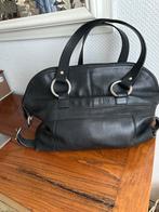 In giede staat Piel Morena handtas - Zwart leer, Sieraden, Tassen en Uiterlijk, Tassen | Damestassen, Ophalen, Zo goed als nieuw