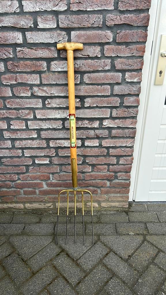 Landgoed mestvork. Riek.  NIEUW., Tuin en Terras, Hand-tuingereedschap, Ophalen of Verzenden, Zo goed als nieuw