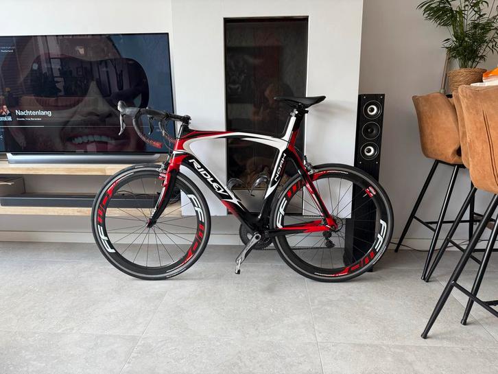 Ridley Noah racefiets maat 58 - full carbon, Fietsen en Brommers, Fietsen | Racefietsen, Gebruikt, Heren, Overige merken, Meer dan 20 versnellingen