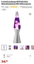 Lava lamp, Ophalen, Zo goed als nieuw, Glas, Minder dan 50 cm