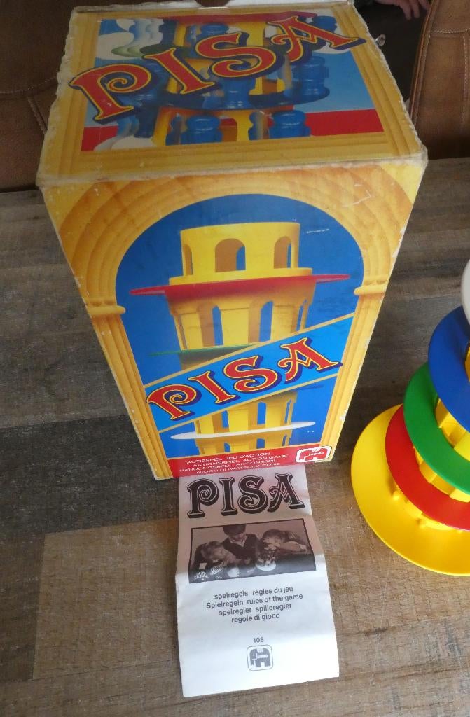 Jumbo Toren van Pisa vanaf 8 jaar. Vanaf 5 jaar., Hobby en Vrije tijd, Gezelschapsspellen | Bordspellen, Vijf spelers of meer