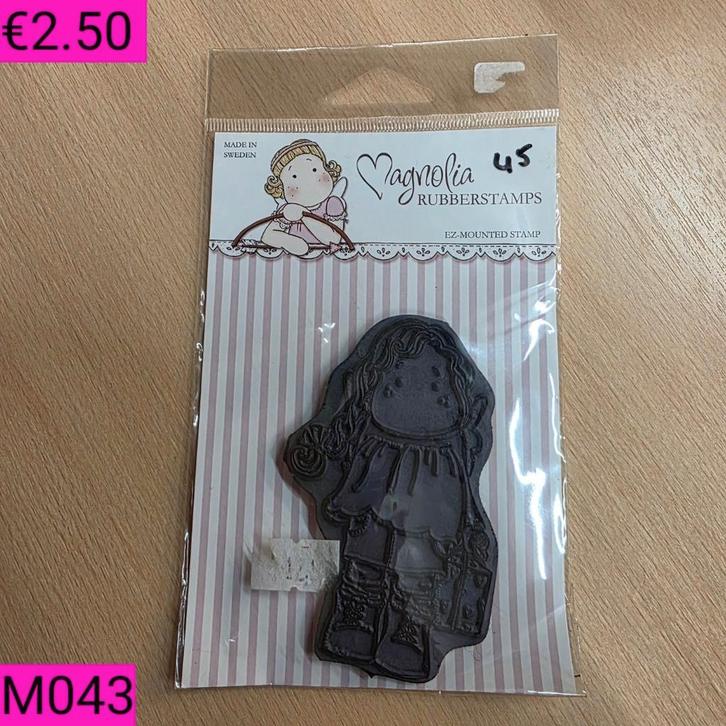 Stempels Magnolia deel 2, Hobby en Vrije tijd, Stempelen, Zo goed als nieuw, Clearstamp, Ophalen of Verzenden