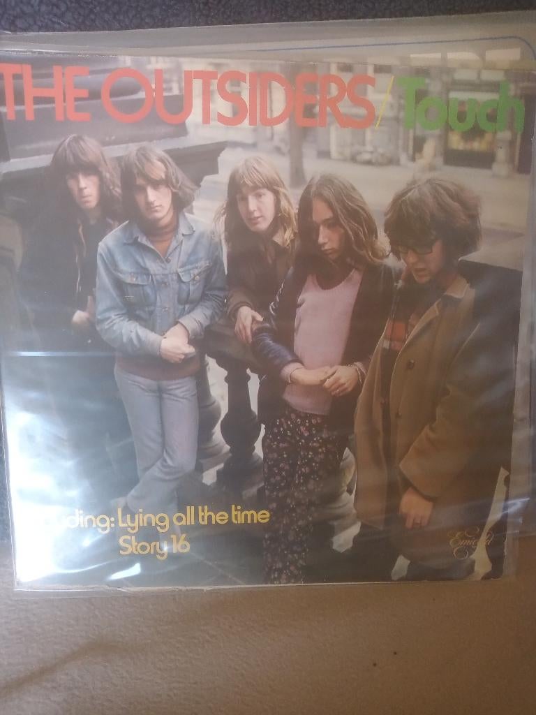 lp the outsiders/ touch, Cd's en Dvd's, Vinyl | Pop, Ophalen, Zo goed als nieuw, Overige formaten