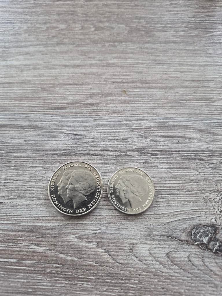 1 Gulden en 2 halve Guldens uit 1980 - Koningin Beatrix, Ophalen of Verzenden, Koningin Beatrix, Overige waardes, Setje