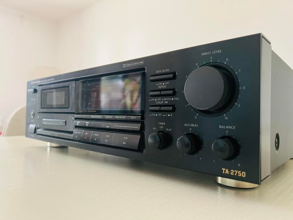 Onkyo integra stereo cassette tape deck TA-2750, Audio, Tv en Foto, Ophalen of Verzenden, Enkel, Overige merken