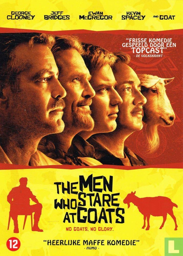 The Men Who Stare At Goats, Vanaf 12 jaar, Ophalen of Verzenden, Zo goed als nieuw, Actiekomedie