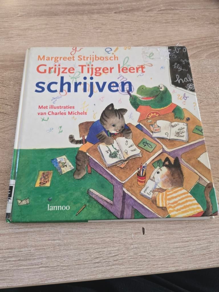 Grijze Tijger leert schrijven - Margreet Strijbosch, Boeken, Fictie algemeen, Margreet Strijbosch, Ophalen of Verzenden, Zo goed als nieuw