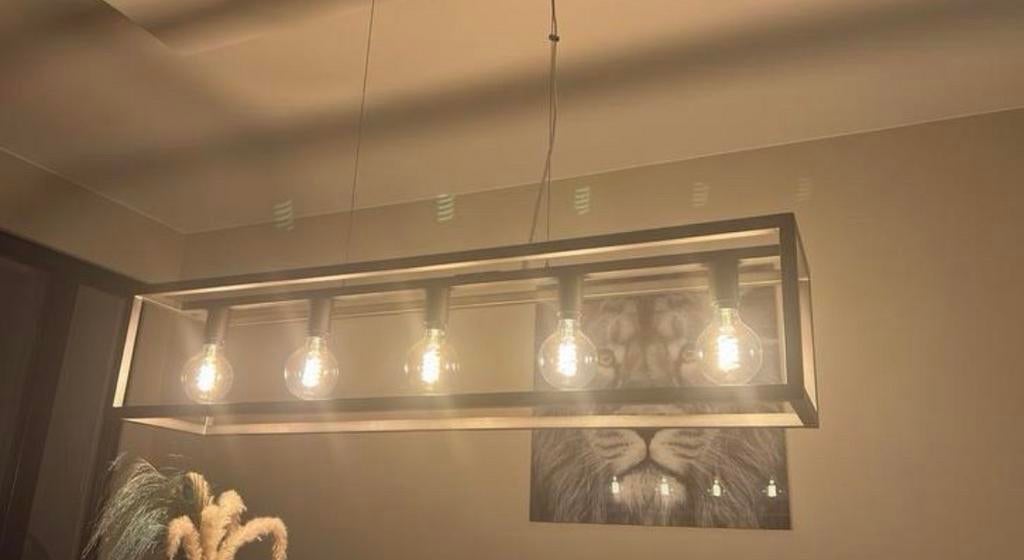 Kubus lamp frame (exclusief lampen), Ophalen, Zo goed als nieuw, Metaal, Minder dan 50 cm