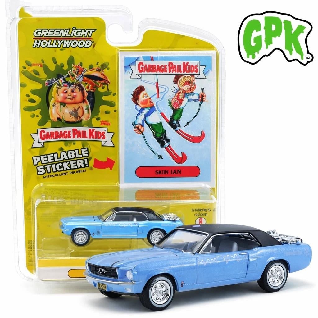 1967 Ford Mustang Coupe v Greenlight 1/64 Garbage Pail Kids, Ophalen of Verzenden, Nieuw, Auto