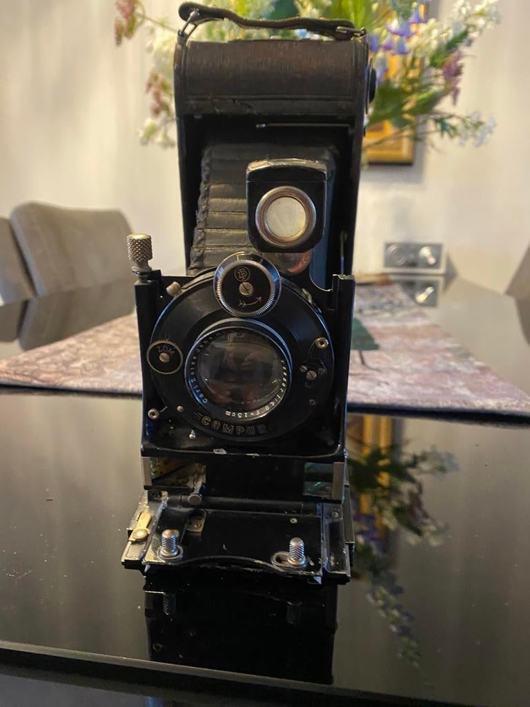 Antieke Kodak No. 2A Folding Autographic Brownie Camera, Ophalen of Verzenden, Voor 1940, Fototoestel