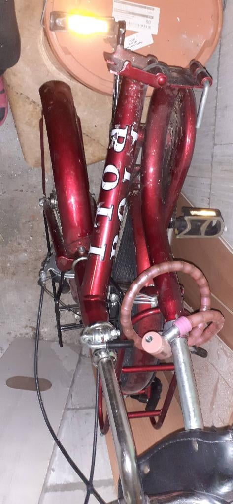 Vouwfiets, Fietsen en Brommers, Fietsen | Vouwfietsen, 20 inch of meer, Gebruikt, Dames, Deels opvouwbaar