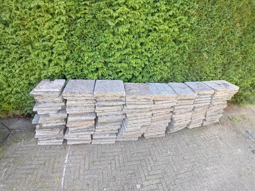 Tuintegels gratis ophalen, Tuin en Terras, Tegels en Klinkers, Ophalen of Verzenden