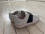 Valentino Garavani Sneakers - Wit met Donkerblauwe Streep, Ophalen of Verzenden, Zo goed als nieuw, Wit, Sneakers of Gympen