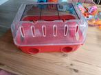 Hamsterhok met veel toebehoren oa veel buizen!!, Dieren en Toebehoren, Knaagdieren en Konijnen | Hokken en Kooien, Ophalen, Minder dan 75 cm