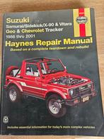 Haynes suzuki samurai vitara sidekick werkplaats handboek, Ophalen of Verzenden