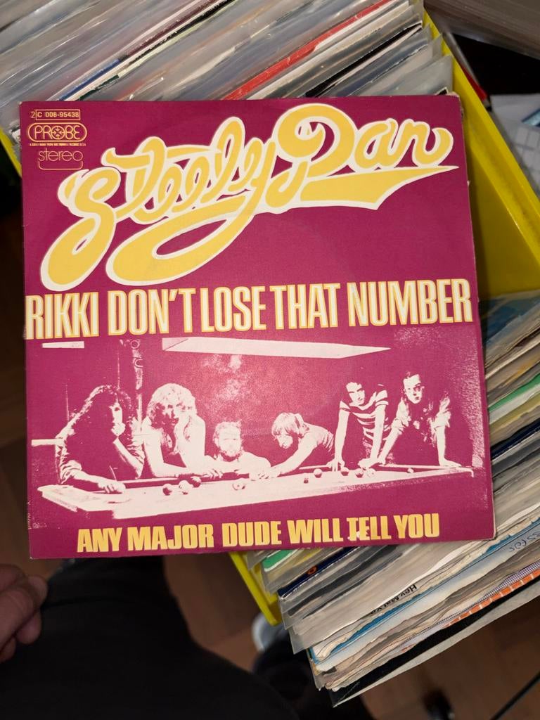Steely Dan - Rikki Don't Lose That Number vinyl single, Gebruikt, 7 inch, 1970 - 1979, Poprock