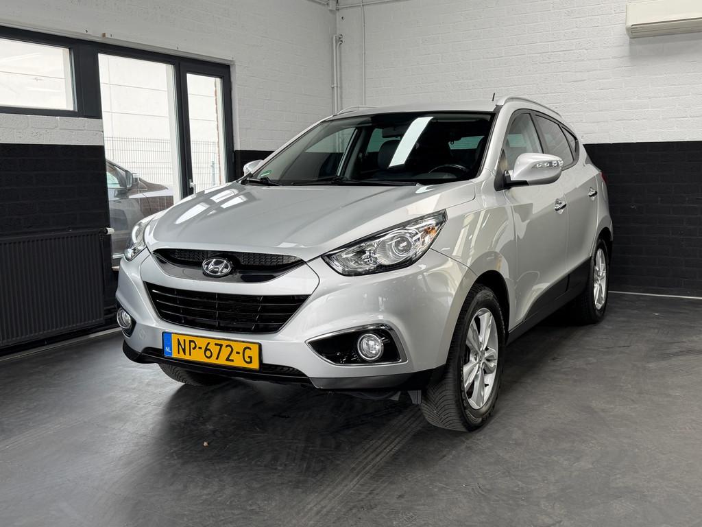Hyundai Ix35 2.0i Business Edition| Leder | Navi | Stoelverw, Gebruikt, Zwart, 4 cilinders, 163 pk