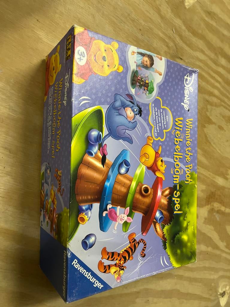 Winnie the Pooh Wiebelboom spel - Ravensburger, Een of twee spelers, Ophalen of Verzenden, Zo goed als nieuw, Reisspel