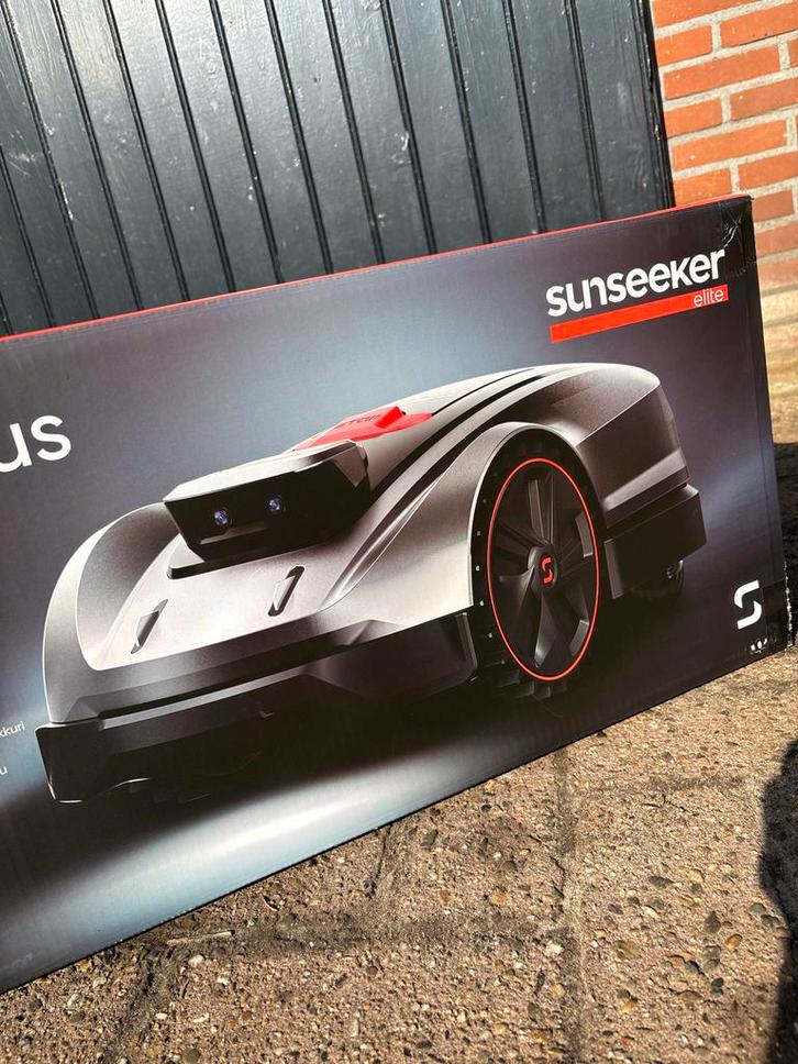 Sunseeker X3 Plus Robotmaaier - Nieuw in doos, Tuin en Terras, Robotmaaiers, Nieuw, Minder dan 20 cm, Met regensensor, Bestuurbaar via app