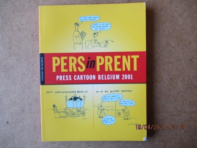 adv1564 pers in prent, Eén stripboek, Ophalen, Gelezen