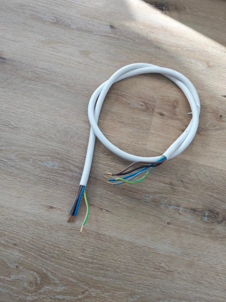 Perilex aansluitkabel 5-aderig, Ophalen, Zo goed als nieuw, Kabel of Snoer