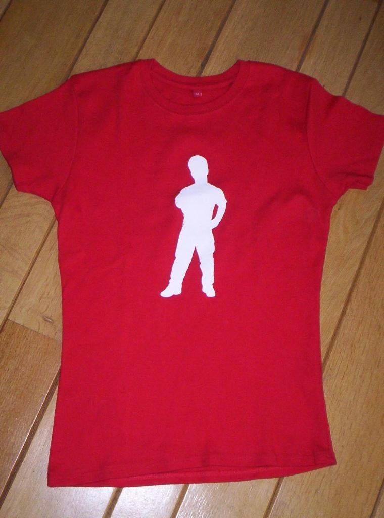 Rode Winkel rood CREW shirt maat M, Kleding | Dames, Ophalen of Verzenden, Zo goed als nieuw, Rood, Korte mouw