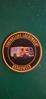 Brandweer RNLAF patch, Ophalen of Verzenden, Overige soorten, Nederland, Embleem of Badge