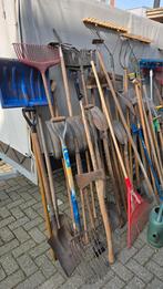 Grote partij tuingereedschap. Hark bats schep prikkers, Tuin en Terras, Hand-tuingereedschap, Ophalen, Gebruikt, Onbekend, Onbekend