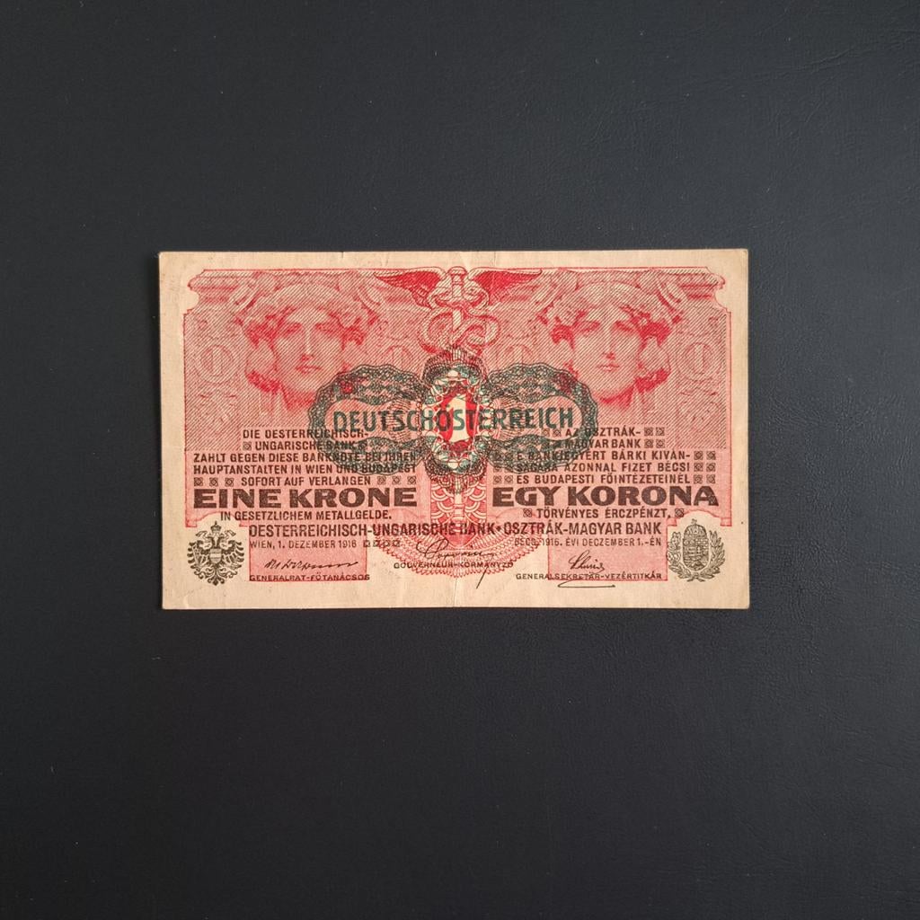 1 kron Oostenrijk-Hongarije #062, Postzegels en Munten, Bankbiljetten | Europa | Niet-Eurobiljetten, Verzenden, Overige landen