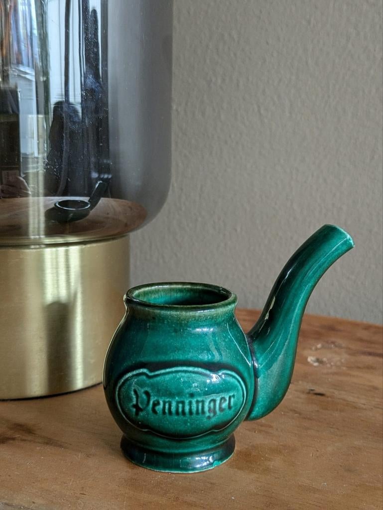 Duitse decoratieve keramische pijp Penninger uit 1960., Ophalen of Verzenden