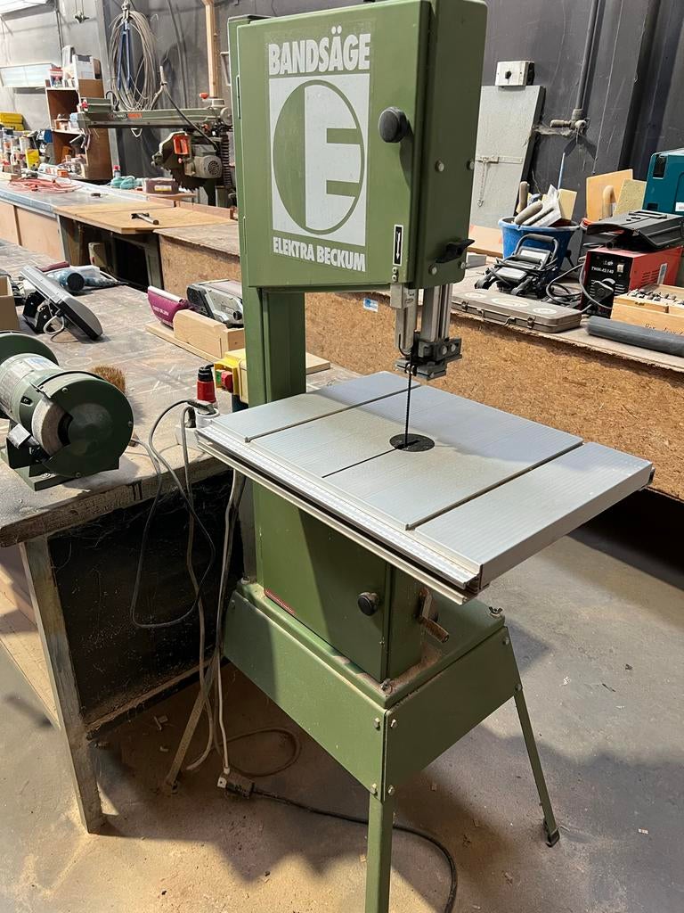 Lintzaagmachine Elektra Beckum - Uitstekende Staat, Ophalen of Verzenden, Zo goed als nieuw, Lintzaag