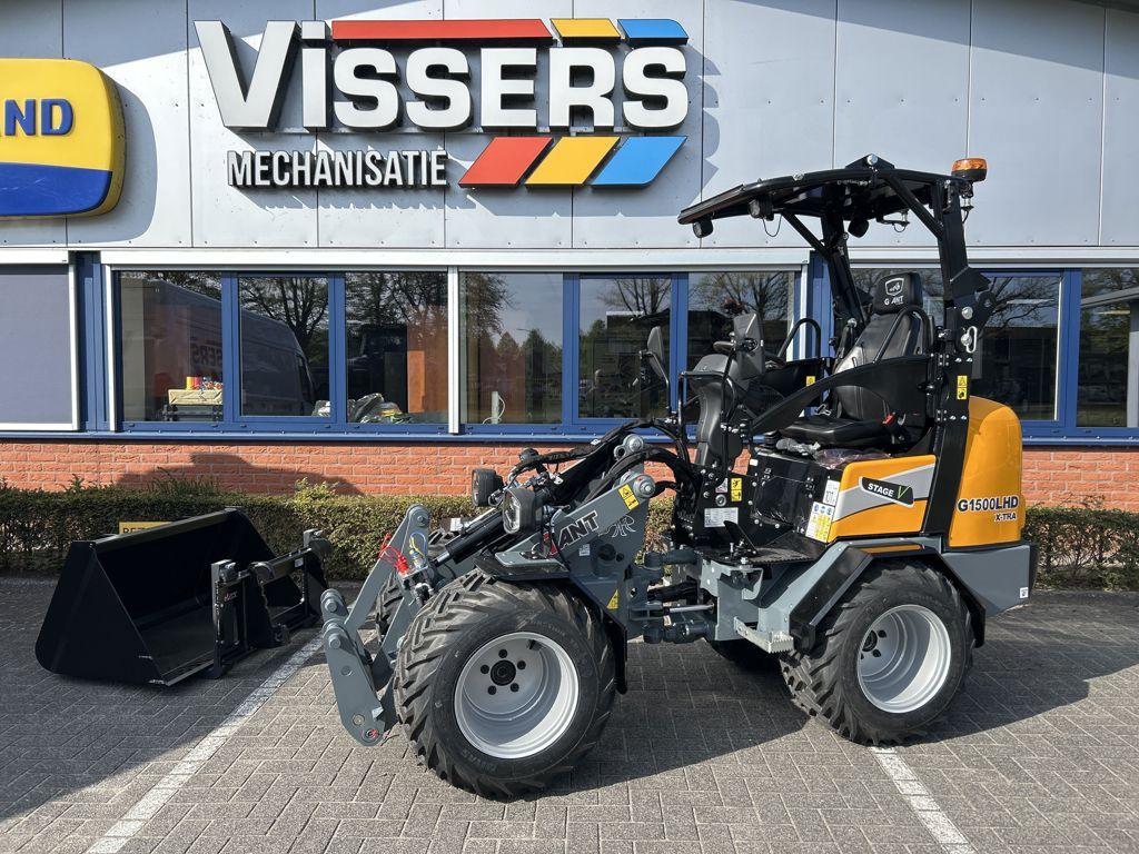 Giant Tobroco Giant G1500L X-tra HD 2026, Wiellader of Shovel