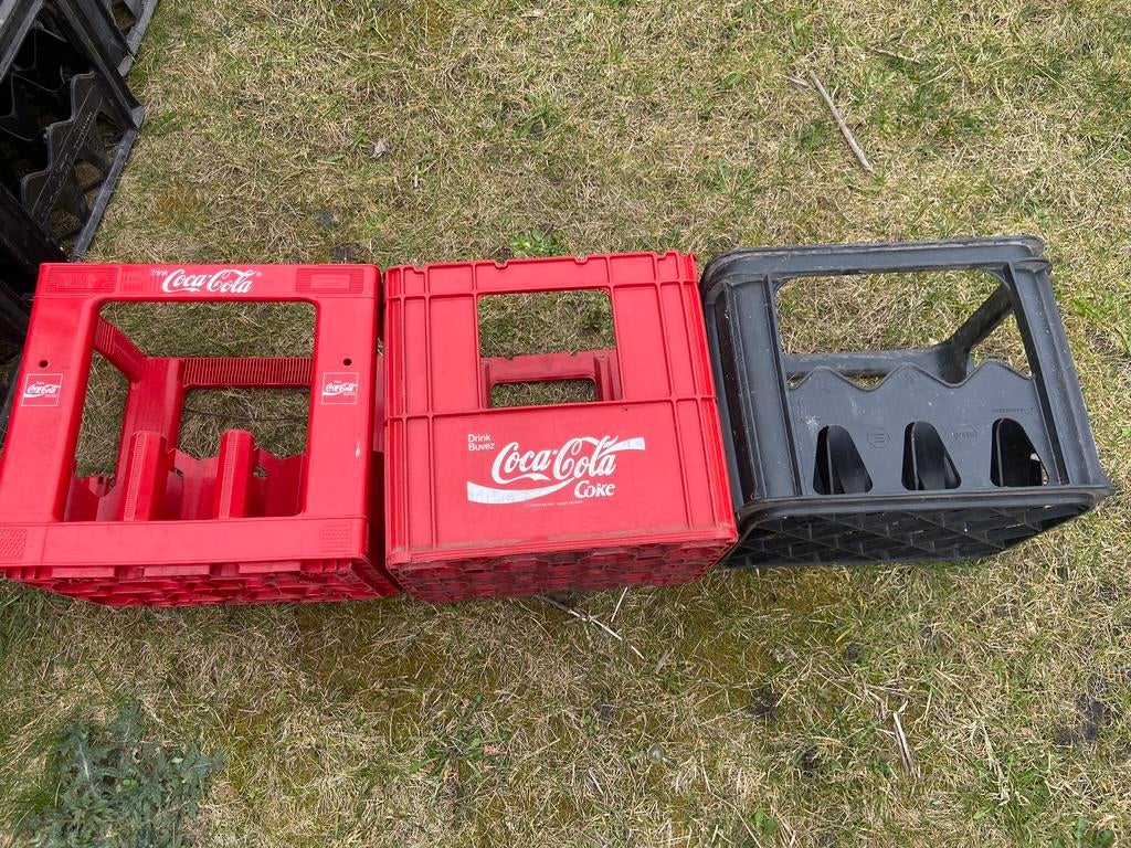 25 flessen kratten emballage stapelkrat coca cola krat, Ophalen of Verzenden, Zo goed als nieuw, Minder dan 50 cm