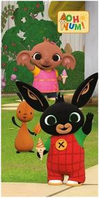 Bing Konijn Badlaken / Strandlaken - Oh Yum - Katoen, Kinderen en Baby's, Kinderkleding | Kinder-zwemkleding, Jongen of Meisje