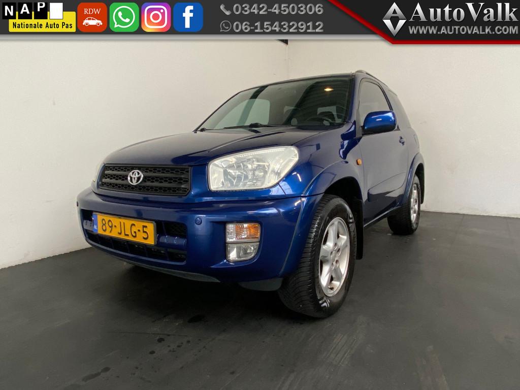 Toyota RAV4 2.0-16V VVT-i Luna. Trekhaak! (bj 2000), Auto's, Oldtimers, Automaat, 1998 cc, 150 pk, Blauw