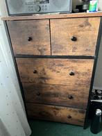 Ladekast en meer meubels, Zo goed als nieuw, 3 of 4 laden, Minder dan 100 cm, Metaal
