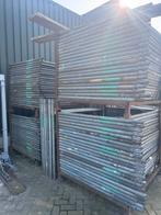 Steigermateriaal , bokken , 160 breed 150 hoog , staal, Doe-het-zelf en Verbouw, Steigers, Ophalen, Gebruikt, Gevelsteiger, 5 meter of hoger