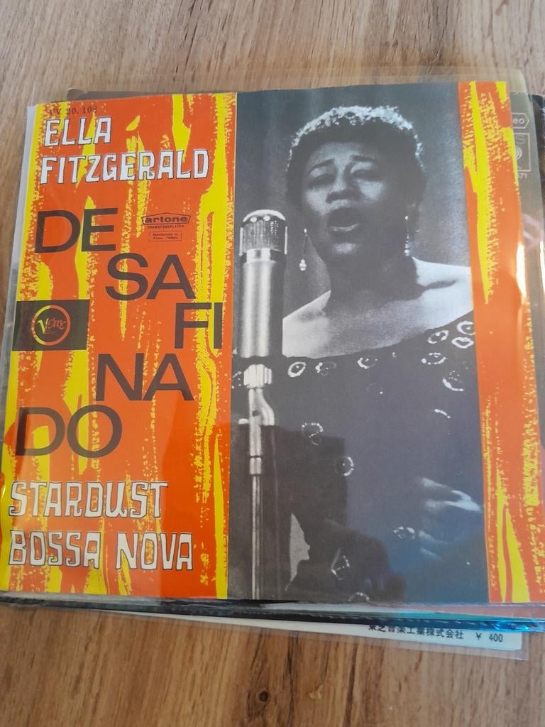 Ella fitzgerald 7inch desafinado, Ophalen of Verzenden, Zo goed als nieuw, Jazz en Blues
